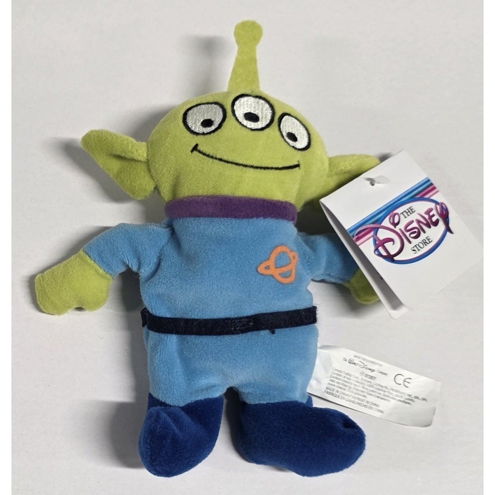 Disney Store Alien Toy Story Mini Bean Bag Plush 9" New